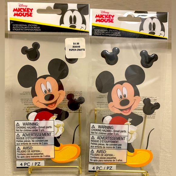 16 pc Disney Mickey Mouse Stickers - Picture 2 of 5